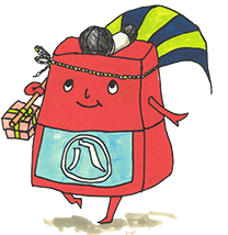 近江八幡市キャラクター 赤コン君