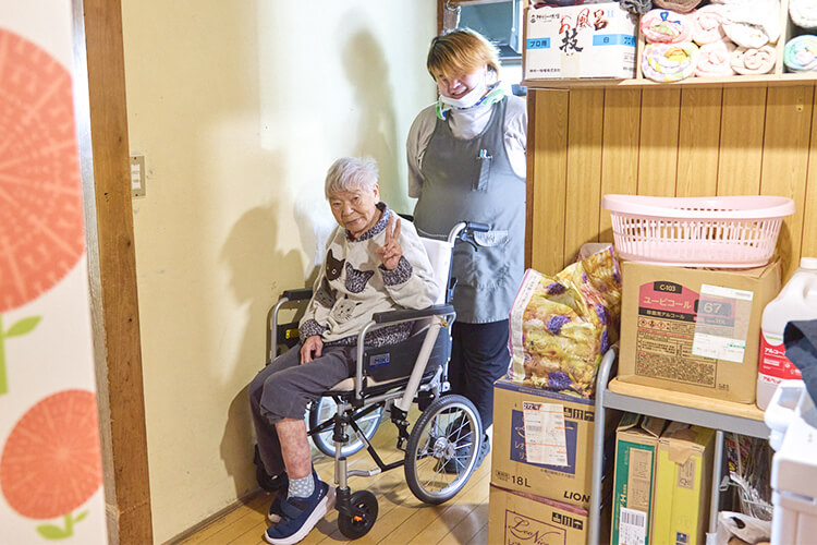 高齢者が安心して生活できるようサポート