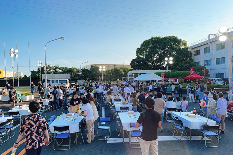 会社イベント風景の写真