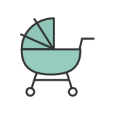 産前産後・育児休業のアイコン