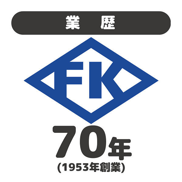 業歴 70年