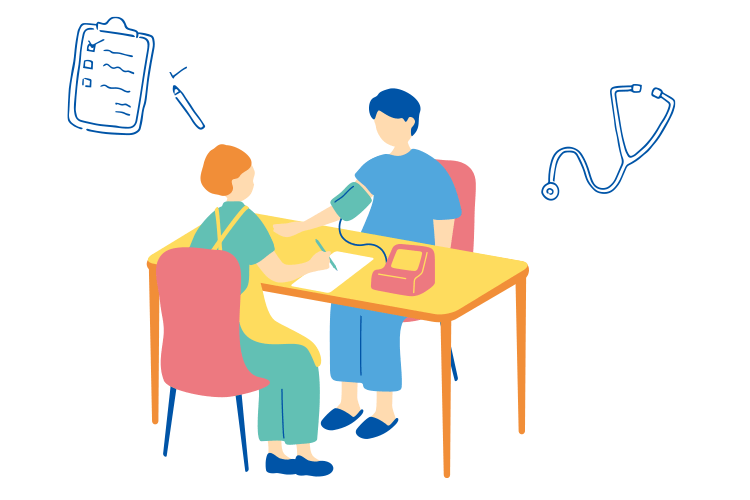 健康診断・予防接種