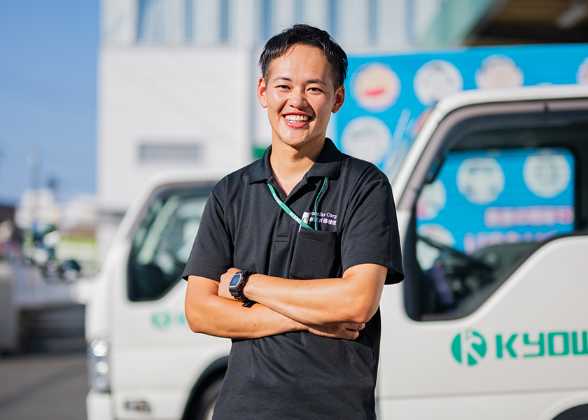 ルート配送社員のインタビューを見る