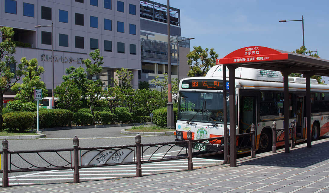 路線バスの写真