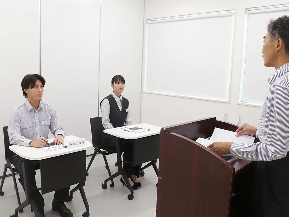 座学研修の様子