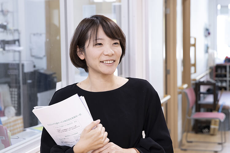 オフィスに戻って事務作業へ